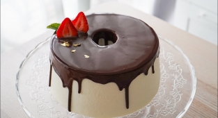 Gluten Free Chocolate Chiffon Cake